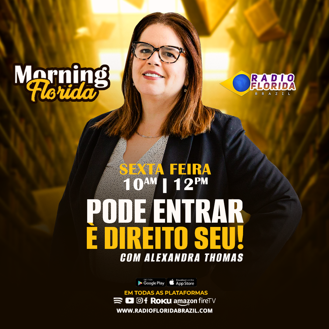 MORNING FLORIDA - PODE ENTRAR É DIREITO SEU!