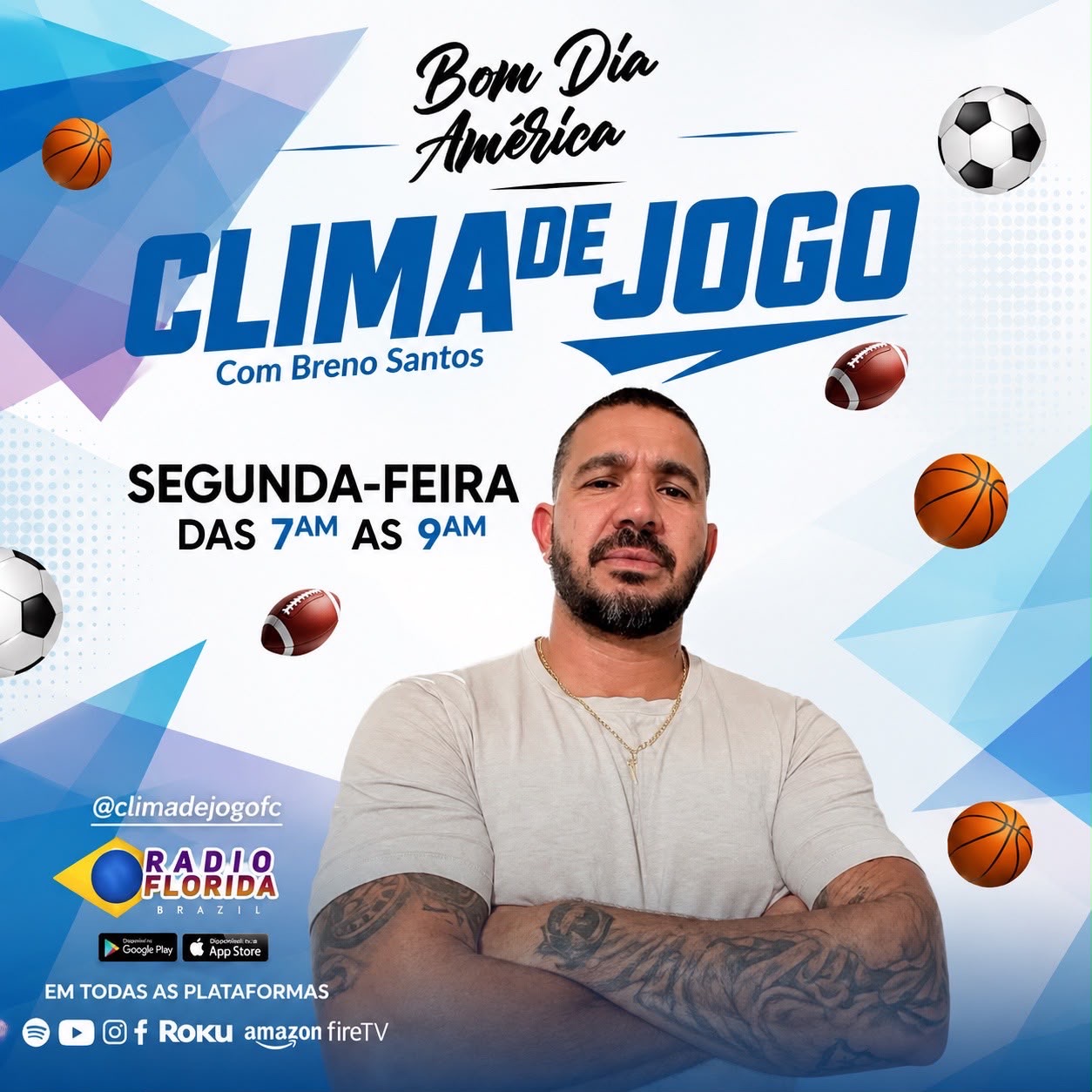 BOM DIA AMÉRICA - CLIMA DE JOGO